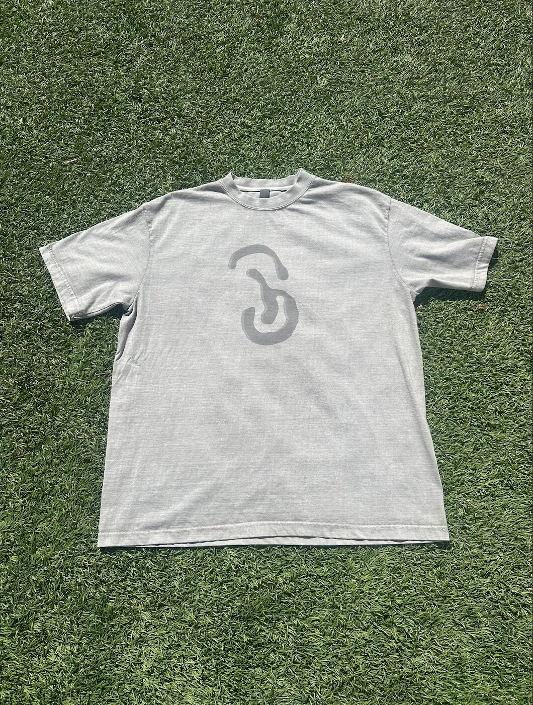 Grey Ear Logo Tee (front)