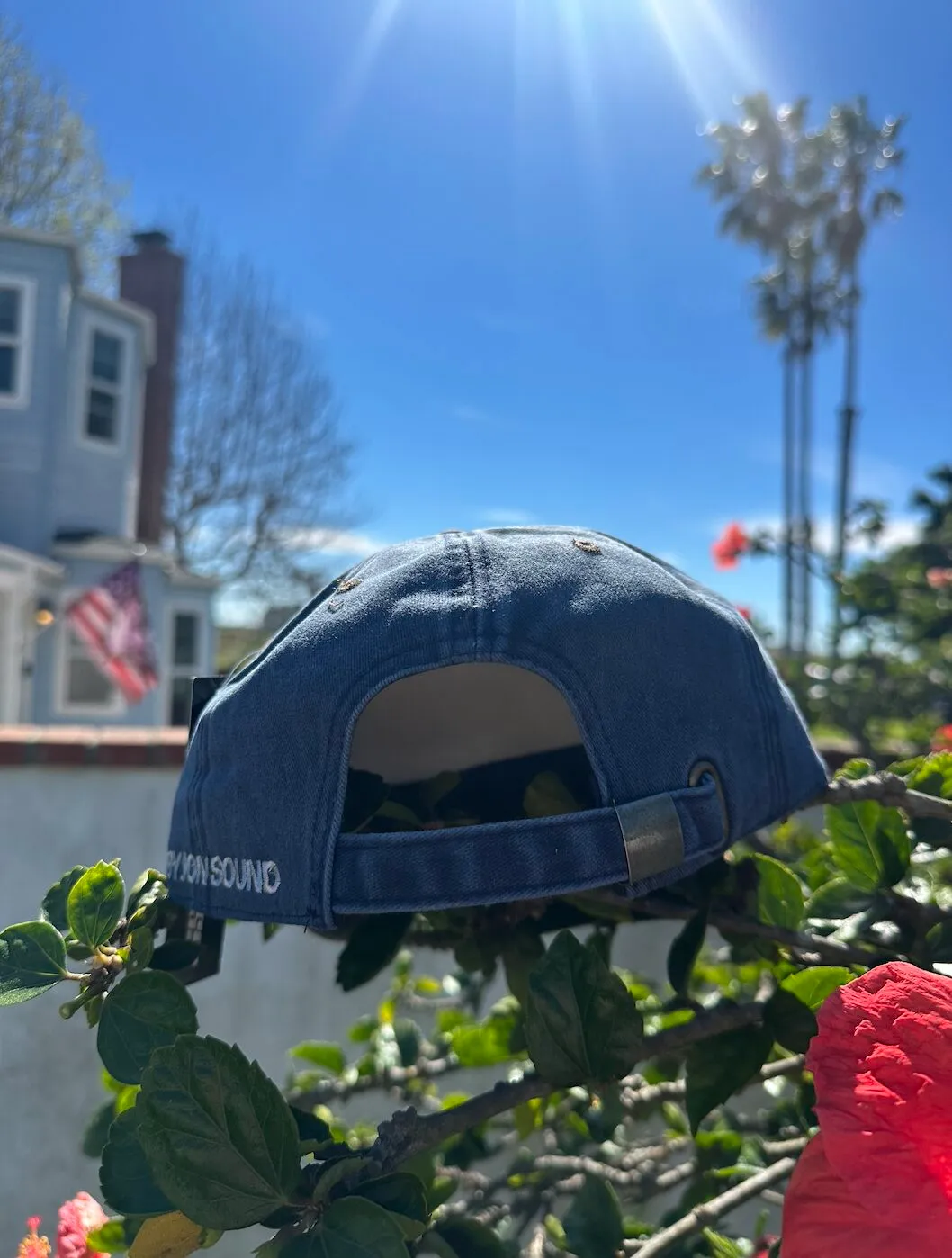 BJS Tri Tone Textured Hat (back)